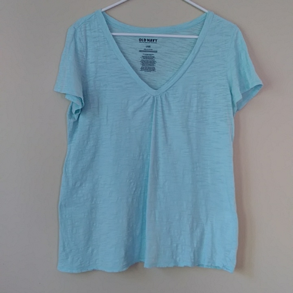 Old Navy V Neck Maternity Tee Shirt Top Large